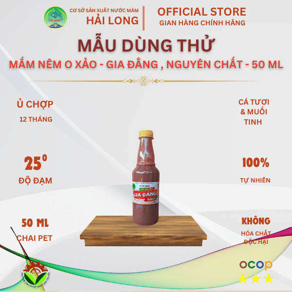 Nước Mắm Gia Đẳng - Nước Mắm Truyền Thống Sạch & Nguyên Chất