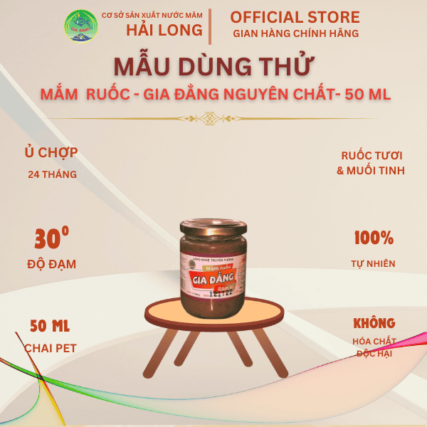 Nước Mắm Gia Đẳng - Nước Mắm Truyền Thống Sạch & Nguyên Chất