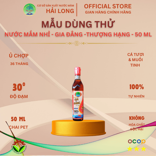 Nước Mắm Gia Đẳng - Nước Mắm Truyền Thống Sạch & Nguyên Chất