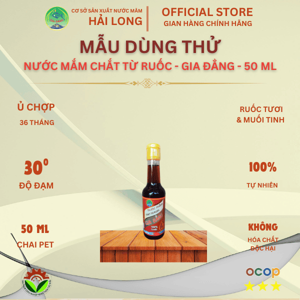 Nước Mắm Gia Đẳng - Nước Mắm Truyền Thống Sạch & Nguyên Chất