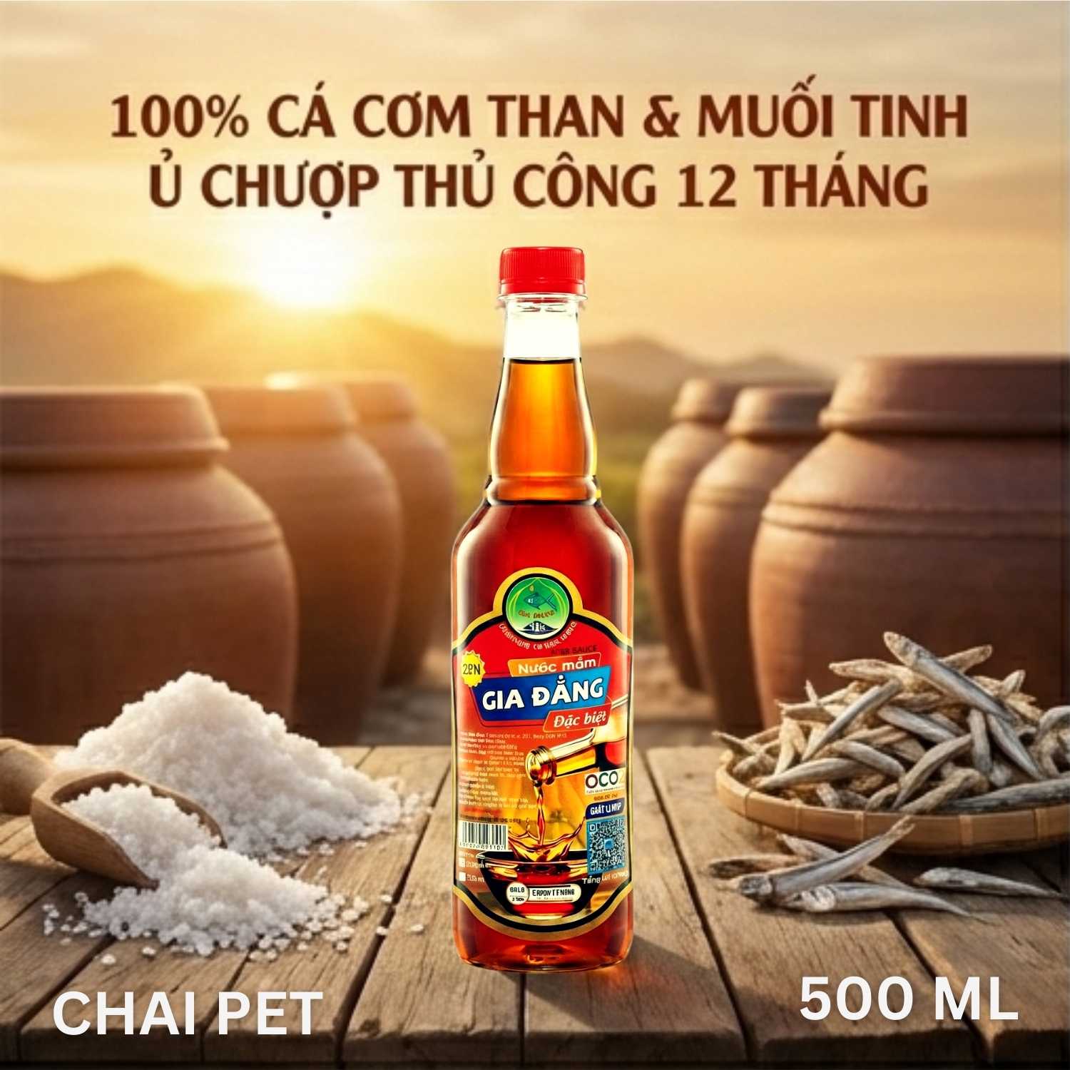 Nước Mắm Gia Đẳng - Nước Mắm Truyền Thống Sạch & Nguyên Chất