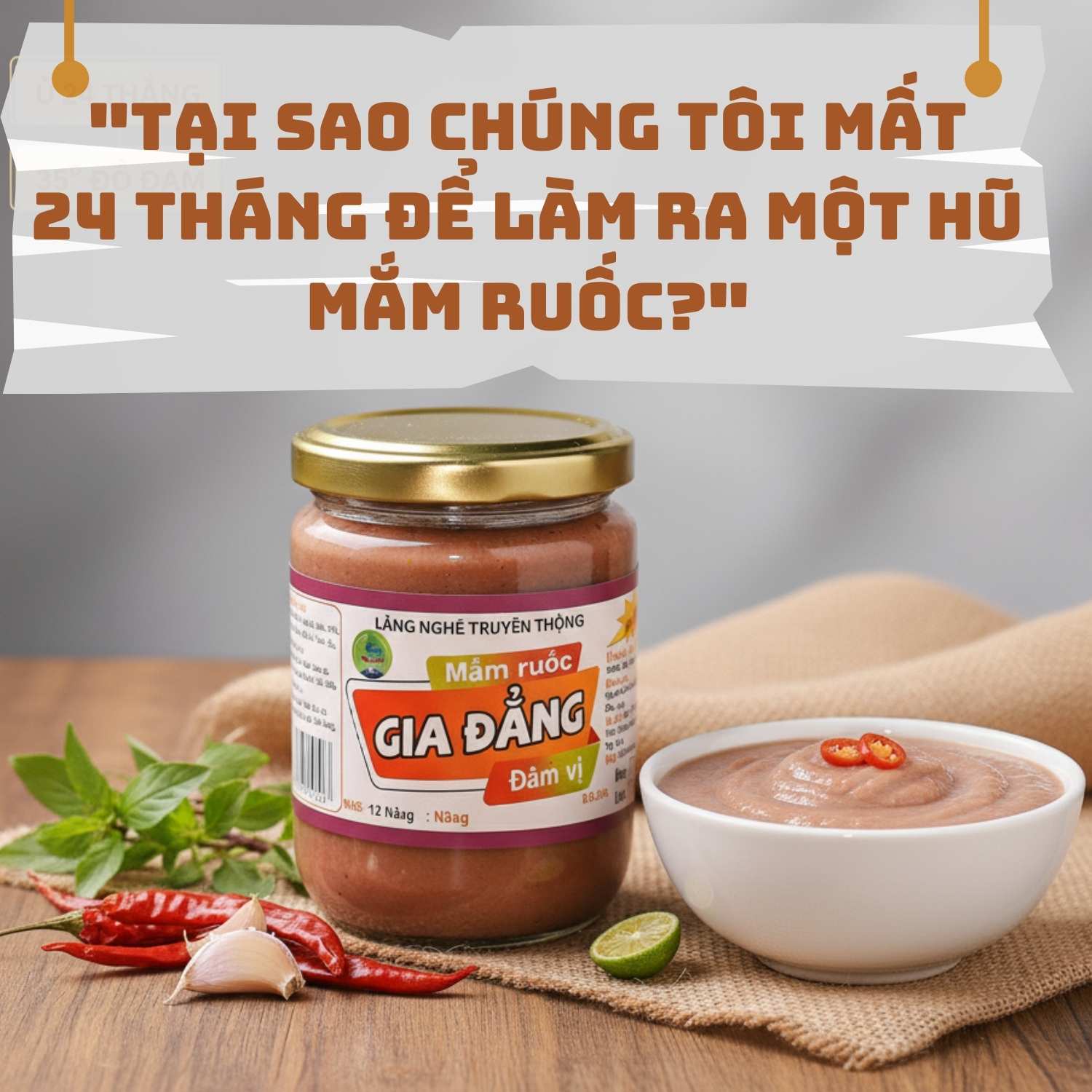 Nước Mắm Gia Đẳng - Nước Mắm Truyền Thống Sạch & Nguyên Chất