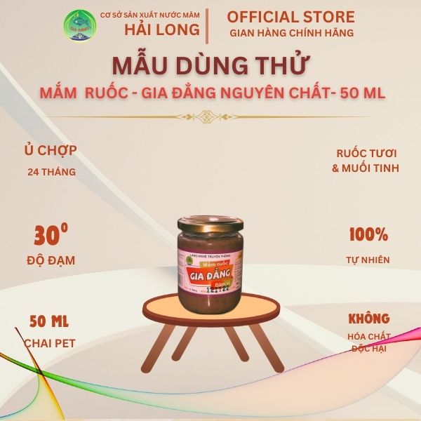 Nước Mắm Gia Đẳng - Nước Mắm Truyền Thống Sạch & Nguyên Chất