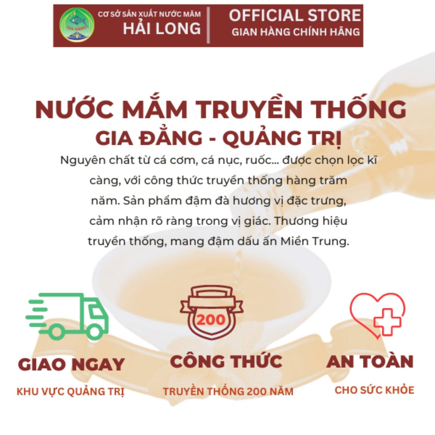 Nước Mắm Gia Đẳng - Nước Mắm Truyền Thống Sạch & Nguyên Chất